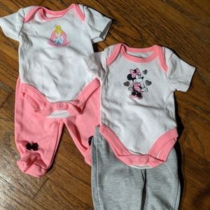 Disney Baby minnie & cinderella bundle